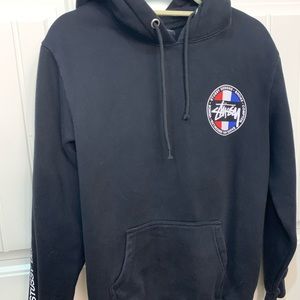 Black Stussy hoodie